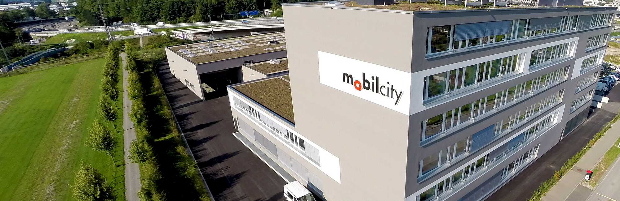 ASTAG Kompetenzzentrum Bern Mobilcity Luftaufnahme