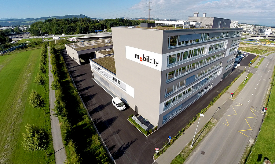 ASTAG Kompetenzzentrum Bern Mobilcity Luftaufnahme