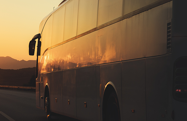 LKW Sonnenuntergang ASTAG