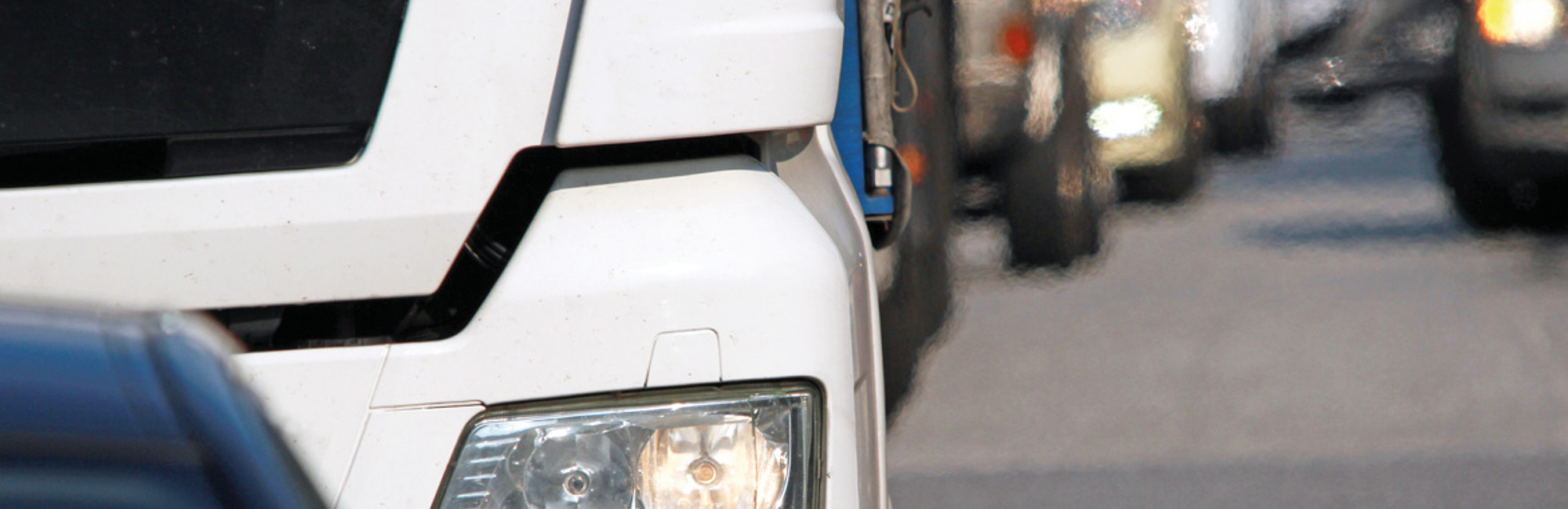 LKW im Stau