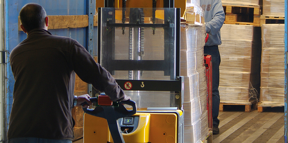 stapler lkw