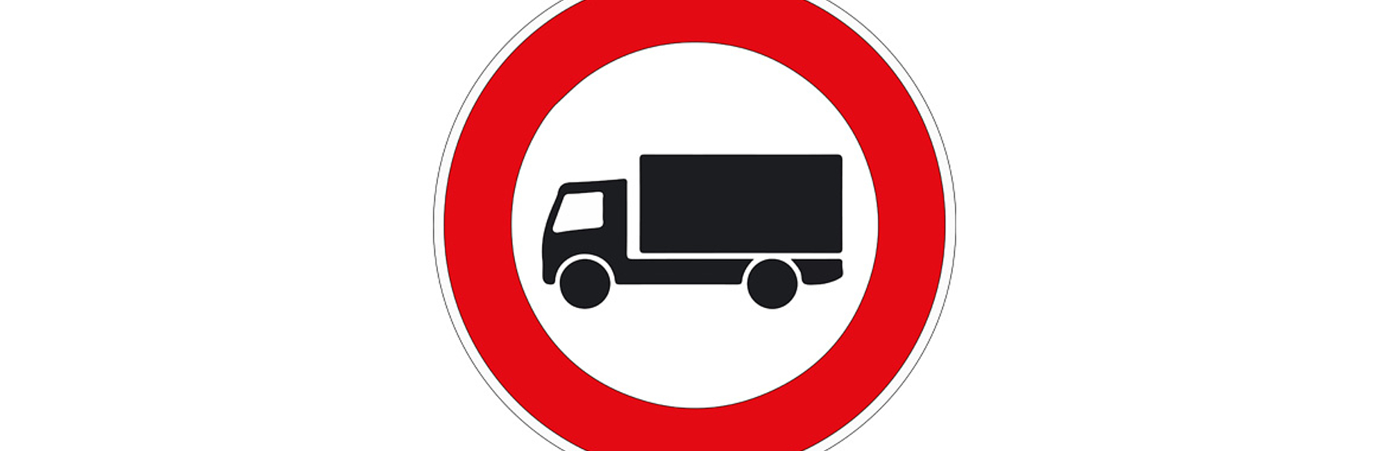 verkehrsschild lkw fahrverbot