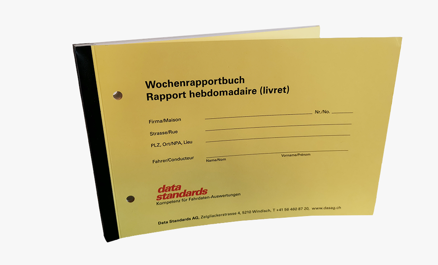 Wochenrapportbuch