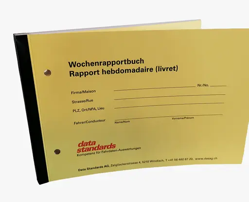 Wochenrapportbuch