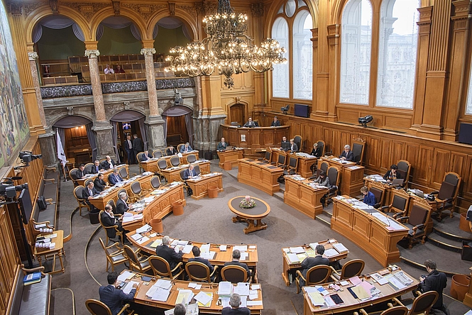 Der Ständeratssaal Staenderatssaal